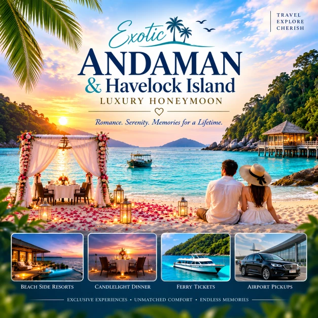 Exotic Andaman & Havelock Island Luxury Honeymoon