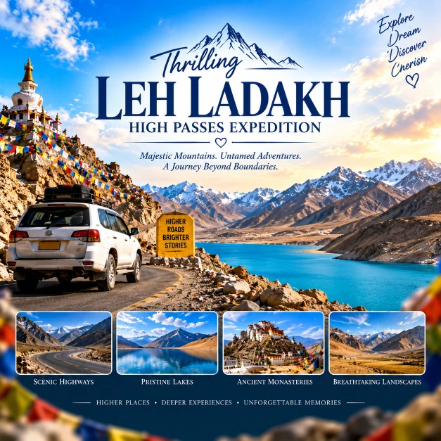 Thrilling Leh Ladakh High Passes Expedition